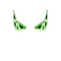 Badlion Product: Green Neon Dragon Wings